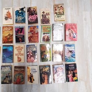 Lot of Vintage 1970 paper books